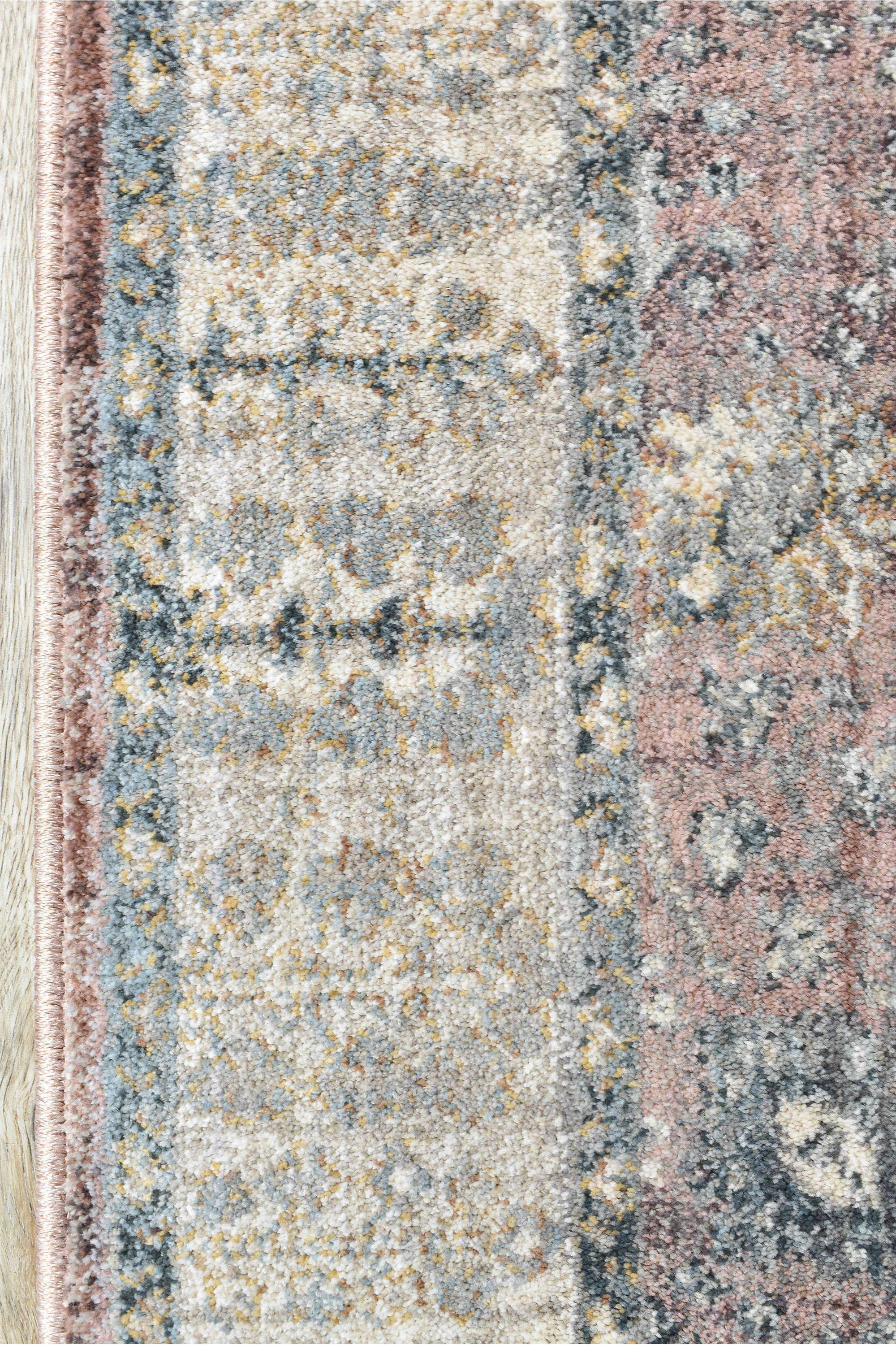 Hot Sale! Novara 0B568A Pink Rose Balm Runner Rug for Home Decor