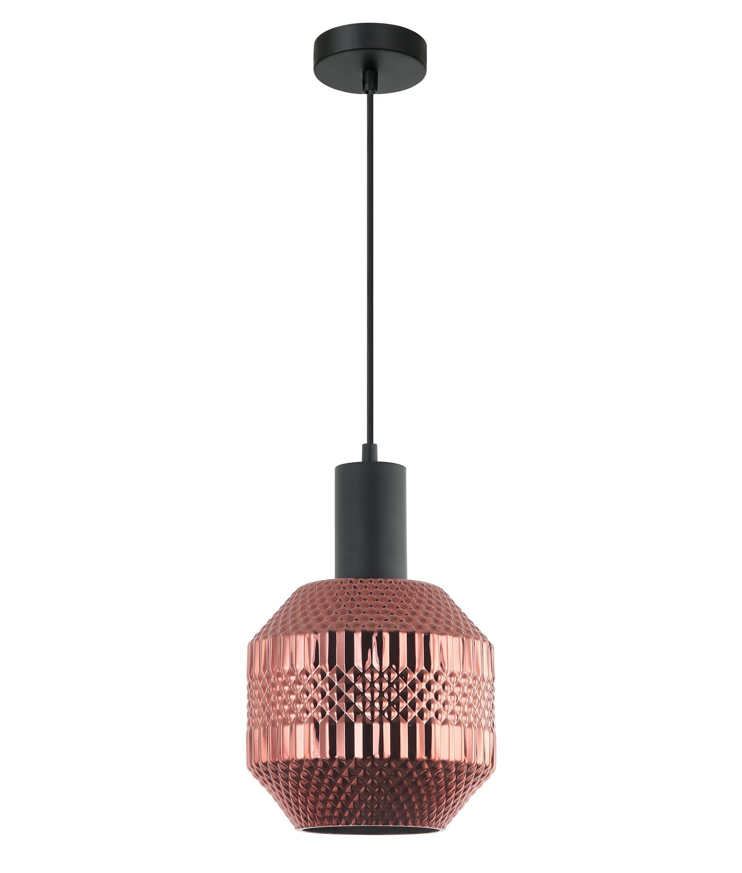 Hot Sale: Interior Glass Jar-Shape Pendant Lights with Quadrilateral Segment Design