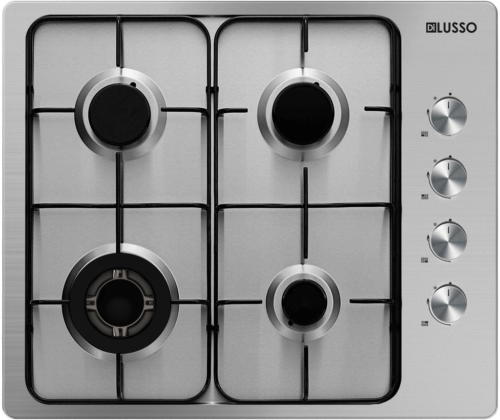 Hot Deal! 600mm Gas Cooktop with SS Enamel Trivets