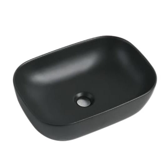 Matte Black Rectangle Poseidon Basin (465x320x137mm)