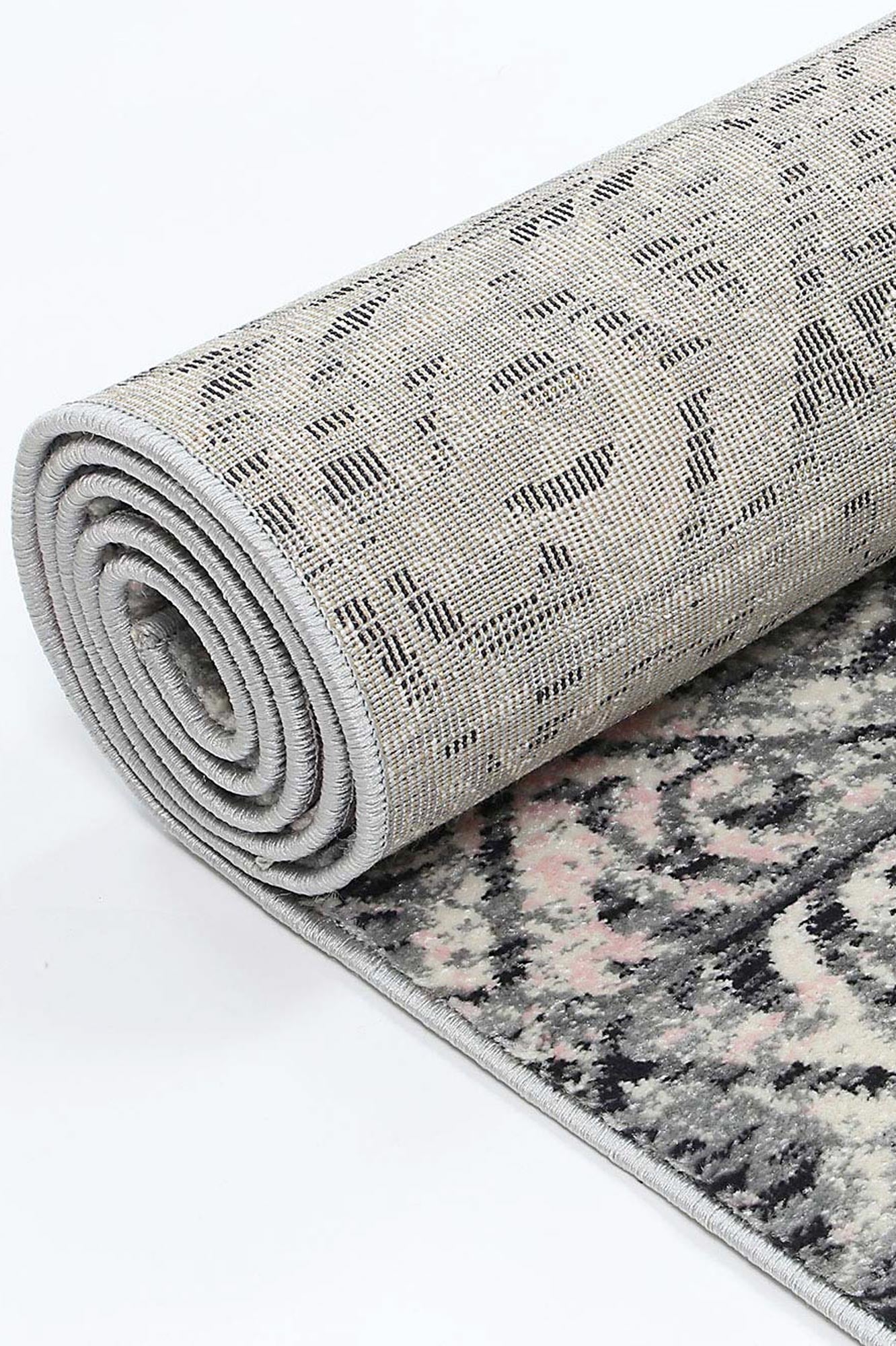 Hot Sale! Exquisite Katherine Pink and Ash-colored Area Rug for Your Home
