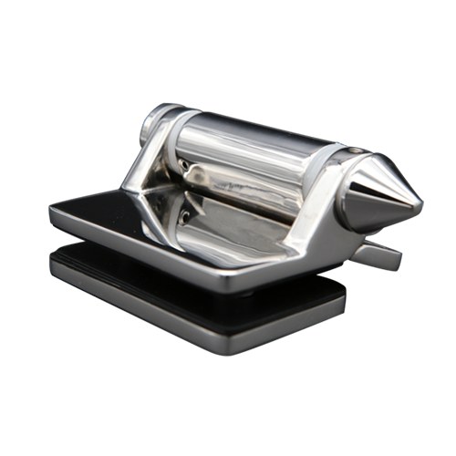 Heavy - Duty 180° Spring Pool Hinge: Glass to Square Post