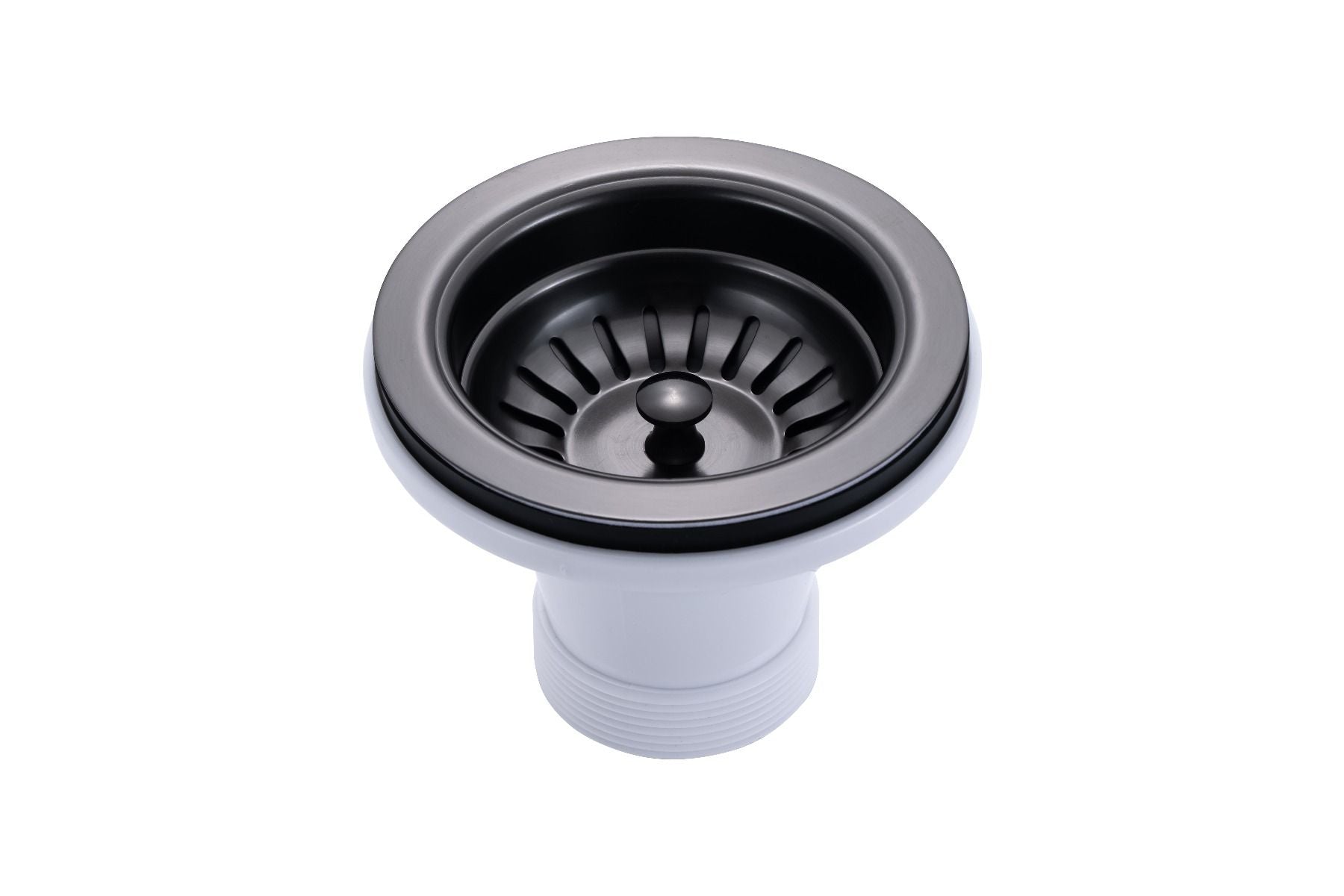 Hot Deal! 1.2mm Gun Metal Grey Kitchen Sink Set 820x457x230mm