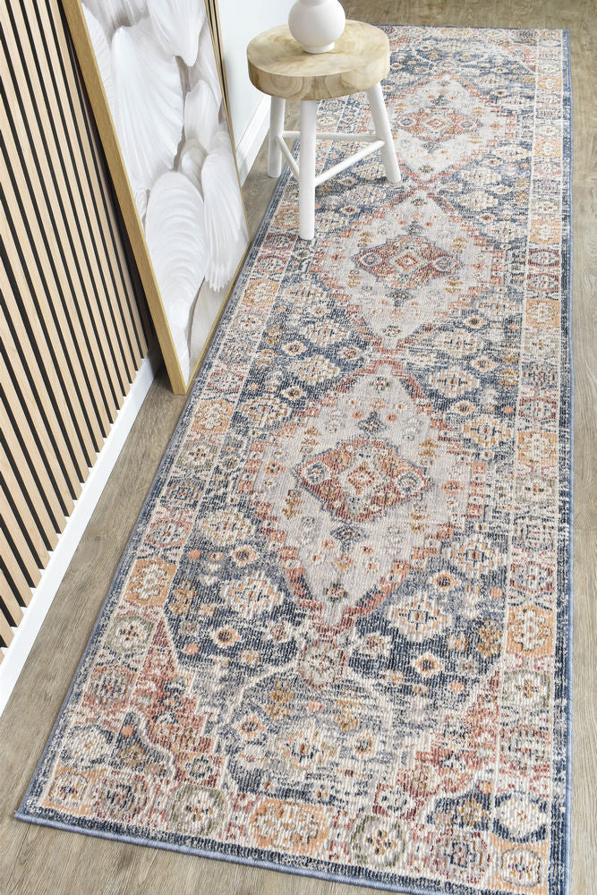 Hot Sale! Medina Grey Floral Rug 0320A