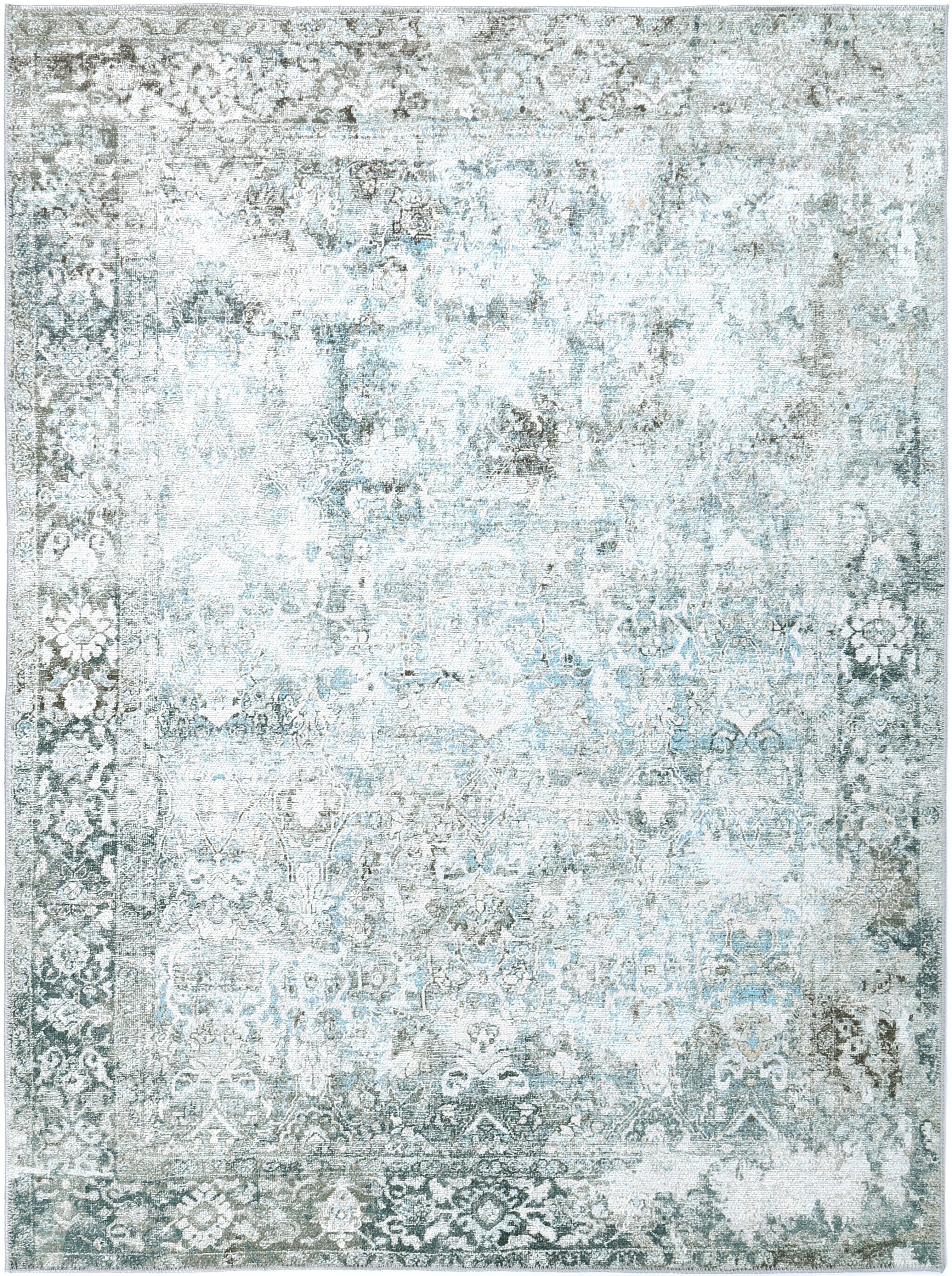 Machine-Washable Heritage Kalina Rug for Busy Families