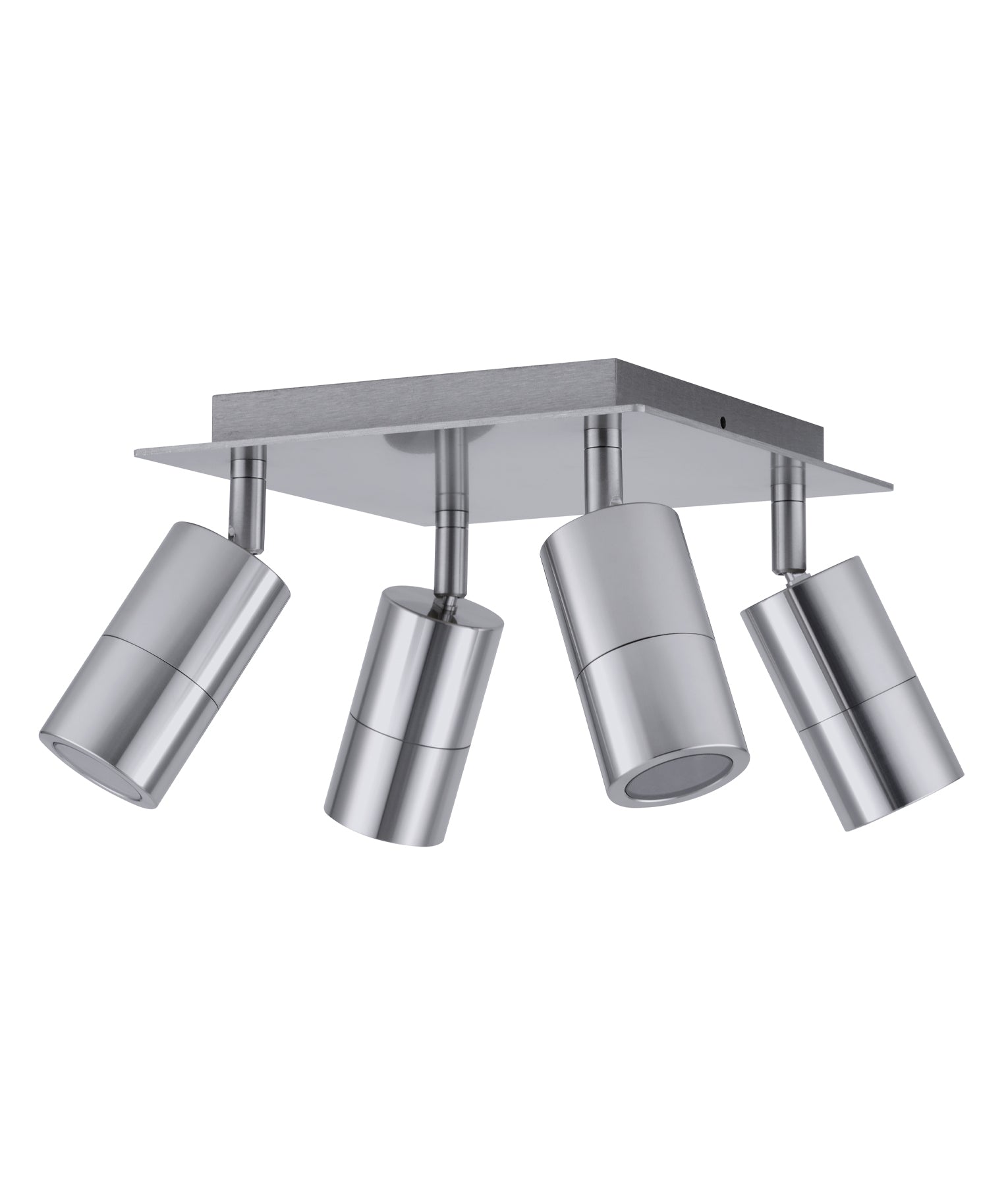 Titanium GU10 Exterior Adjustable Head Bar Lights with IP44 Rating