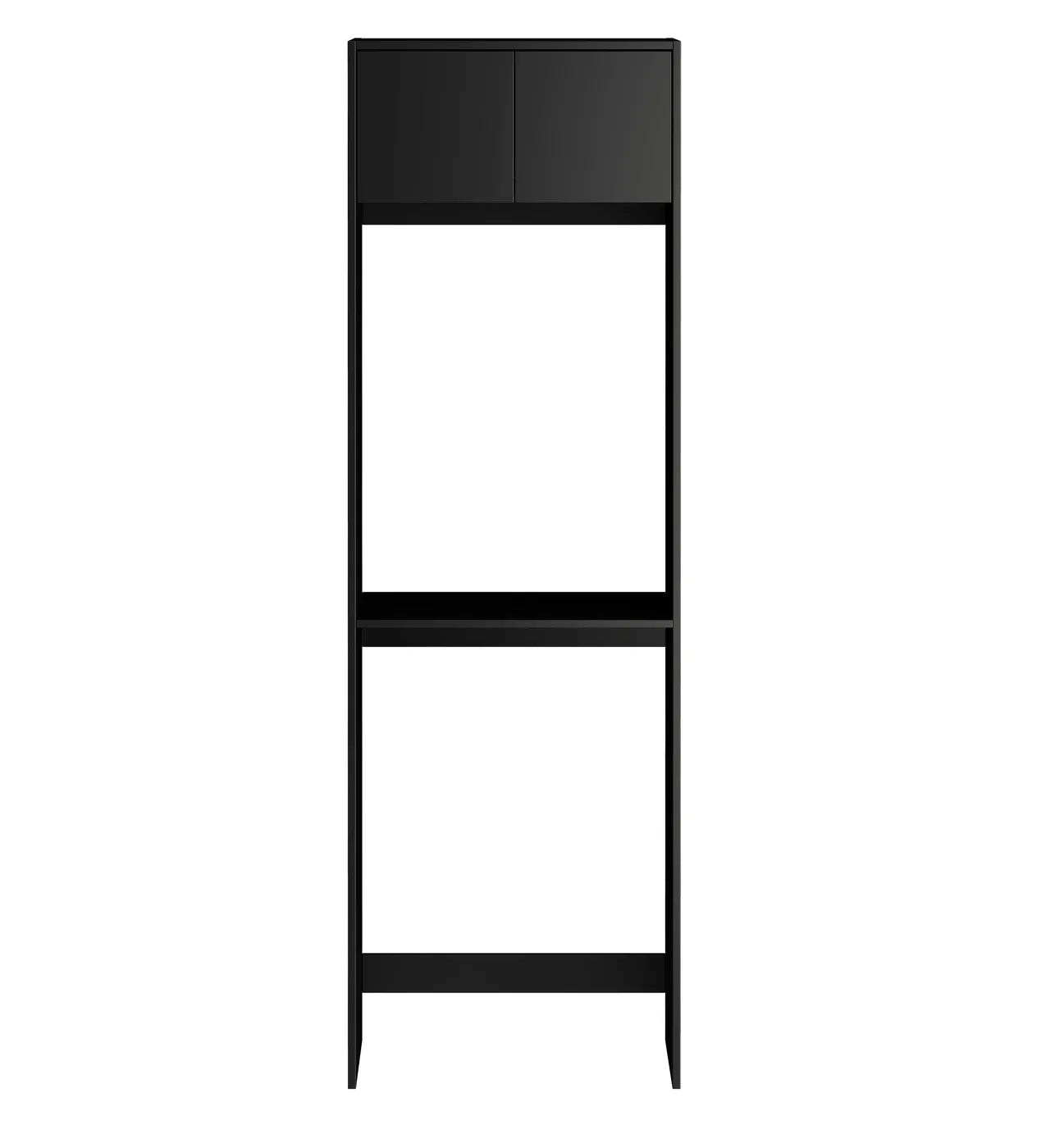 Hot Deal! Hampshire Shaker Style Matte Black Tall Washing Machine Cabinet (2100mm)