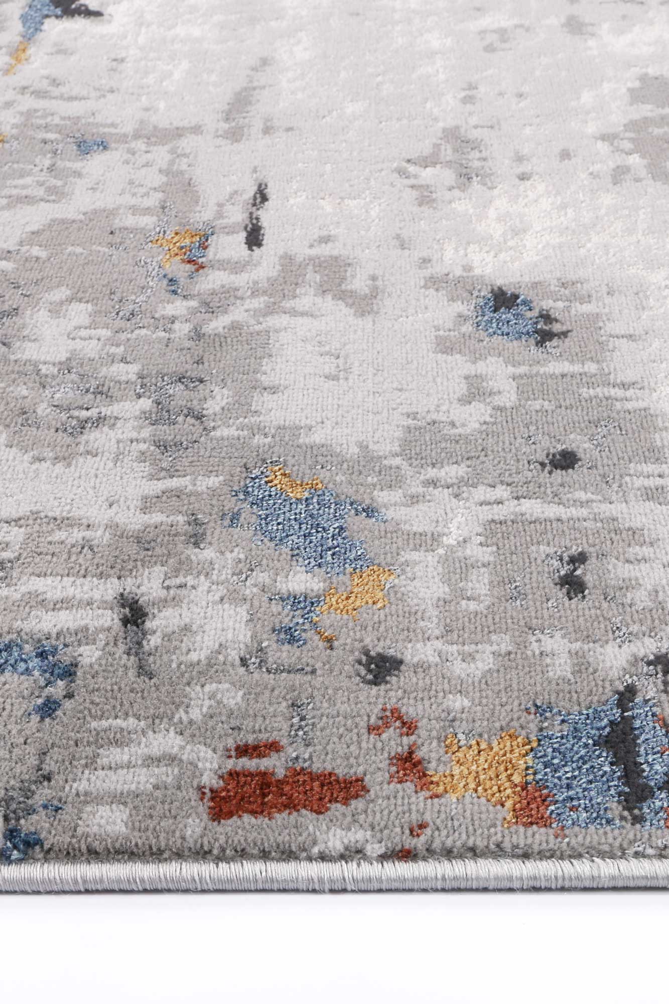 Hot Sale! Malo Abstract Area Rug in Stunning Blue and Red Colors