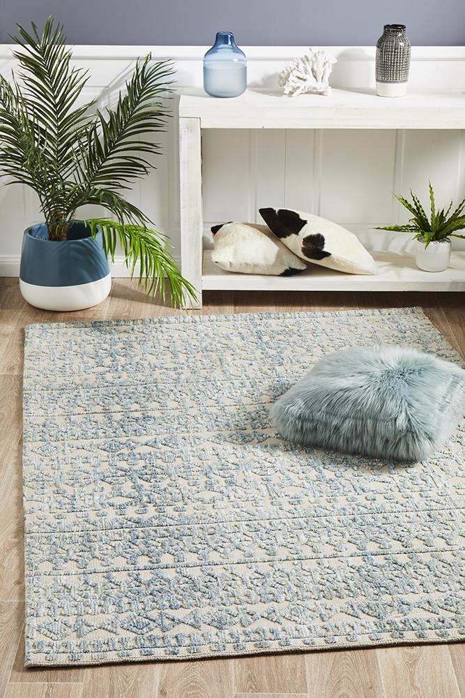 Exclusive Levi Scarlett Blue-Green Rug - A Must-Have!