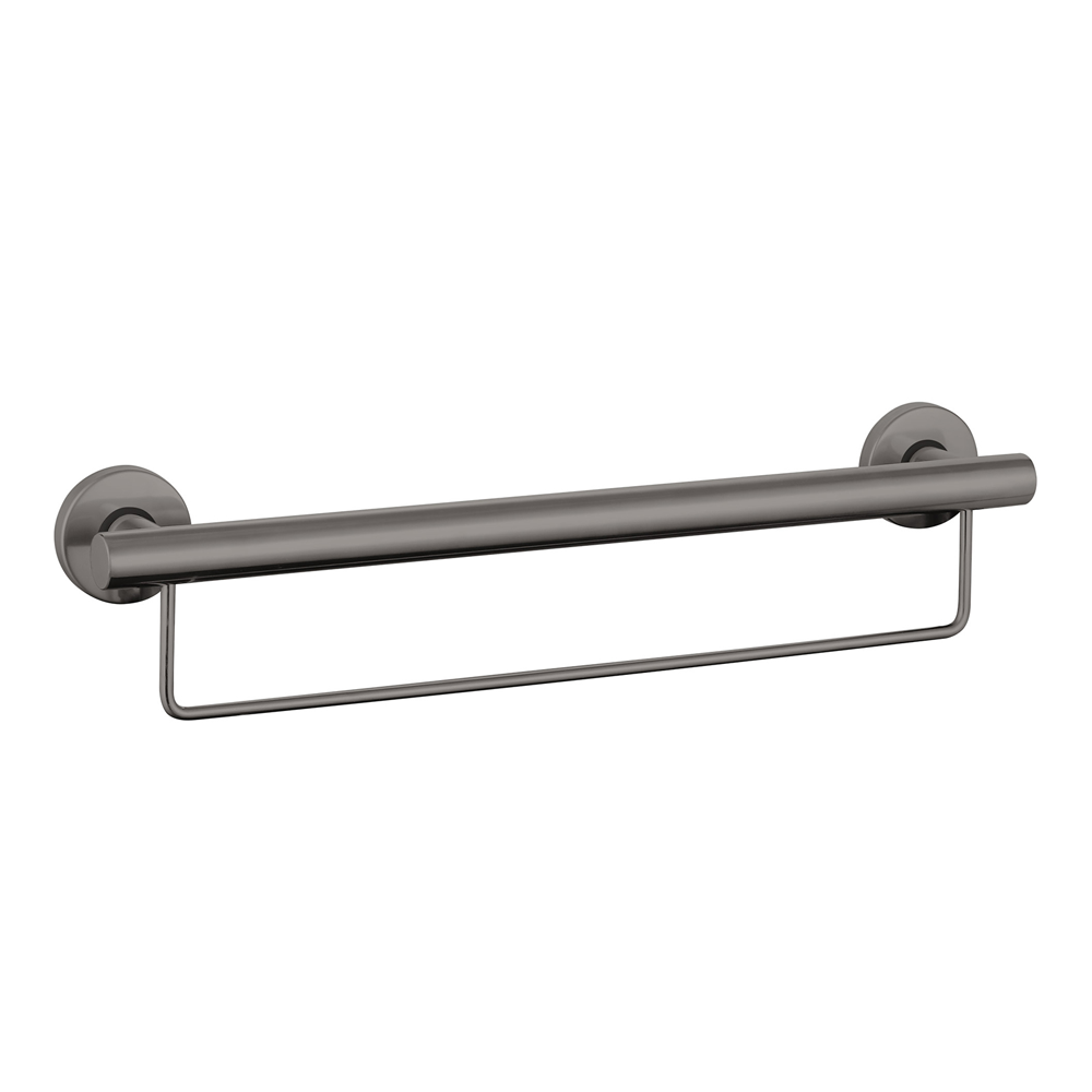 600mm Grab Rail with Optional Colour Towel Rail for Assisted Living