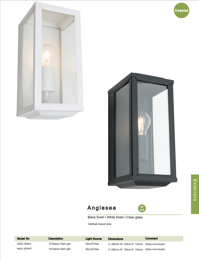 Anglesea 1Lt Exterior White - Top Pick for Your Home
