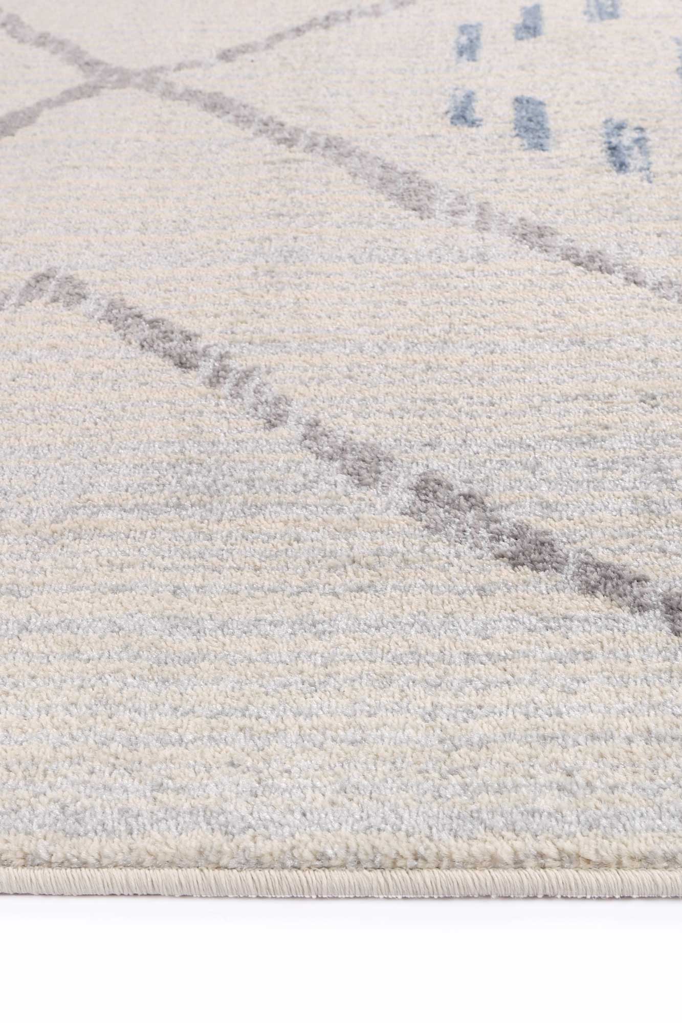 Contemporary Peru Pica Cream Rug with Long - lasting Durability