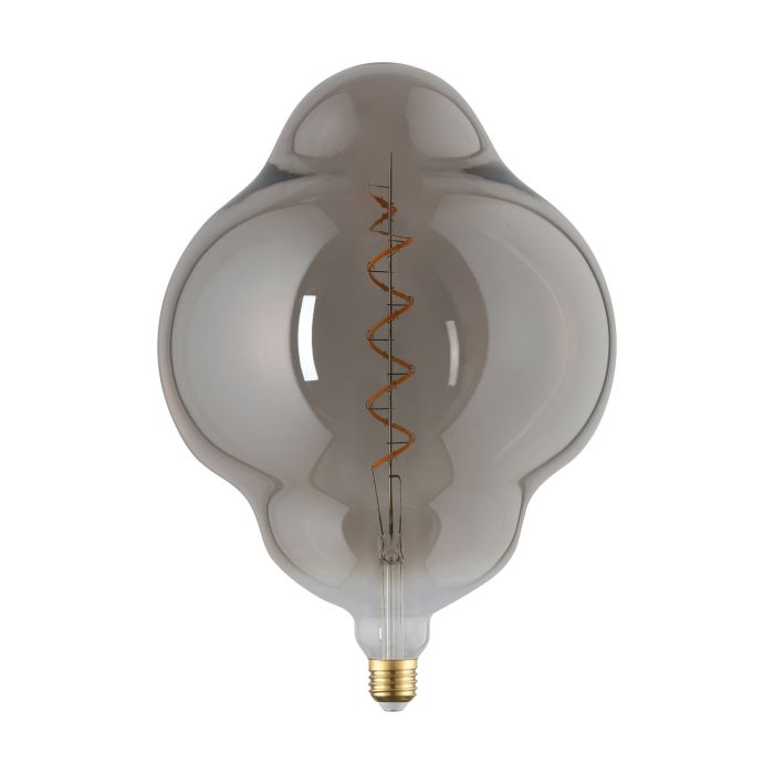 4W E27 LED Globe with Black Vaporized Finish, 2000K