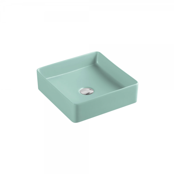 Hot! ETNA Square Counter Top Basin in Antique Green (360x360x110)