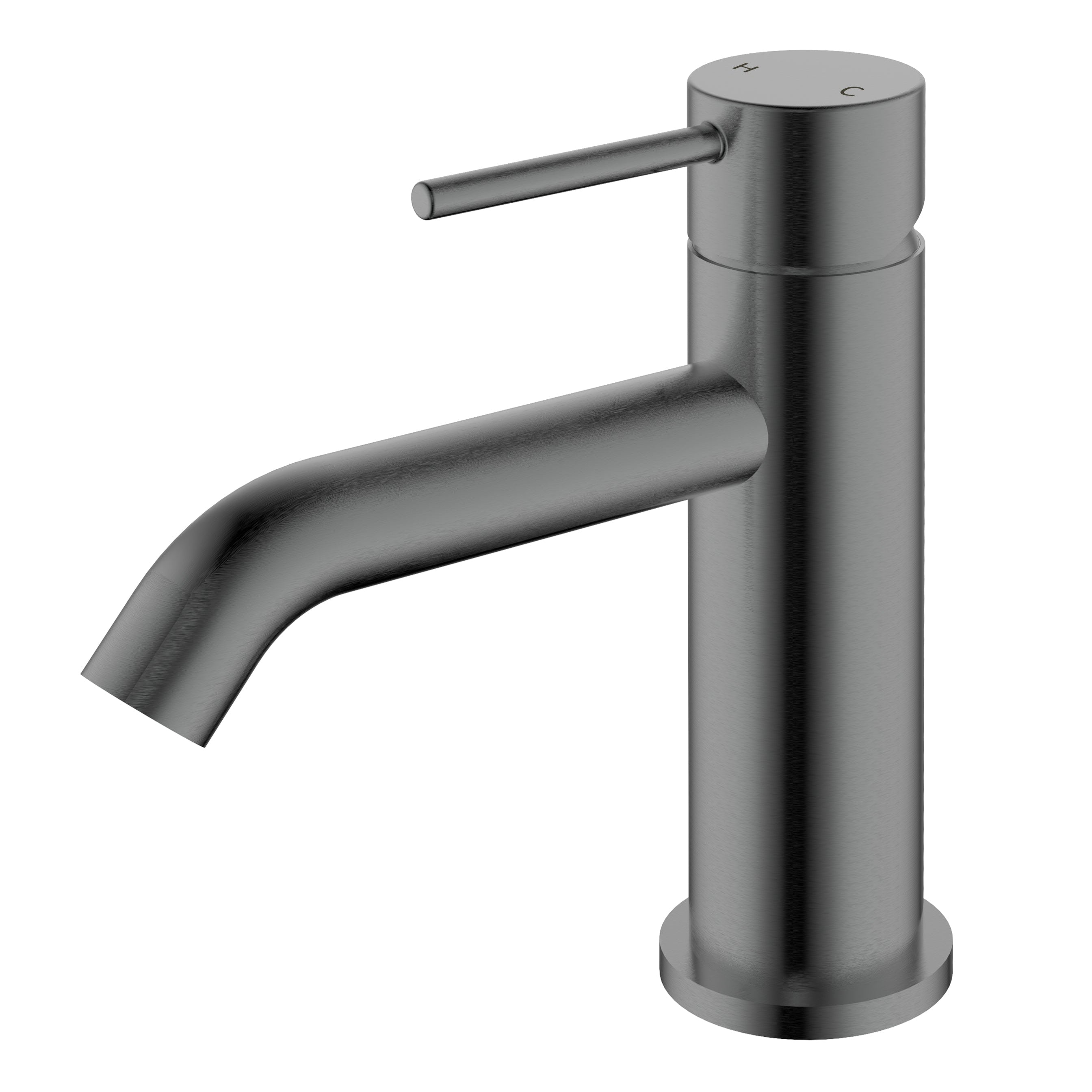 Hot Deal: Hali Brushed Gun Metal Basin Mixer