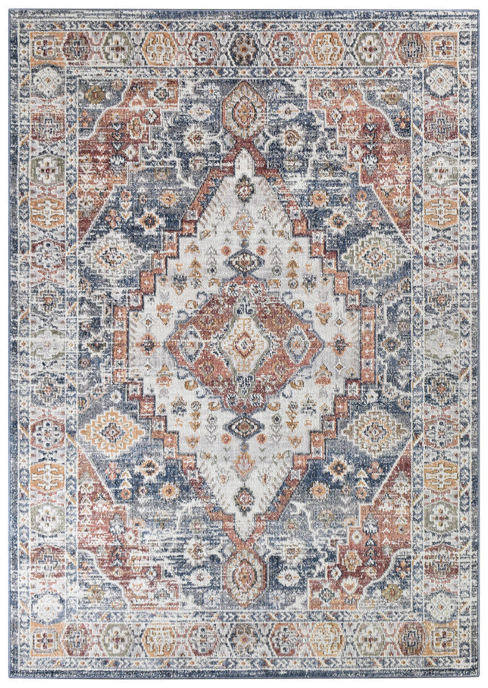 Hot Sale! Medina Grey Floral Rug 0320A