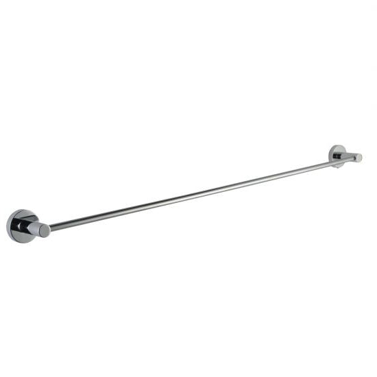 High - quality 790mm LUCID PIN Round Single Chrome - finished Towel Rack Rail