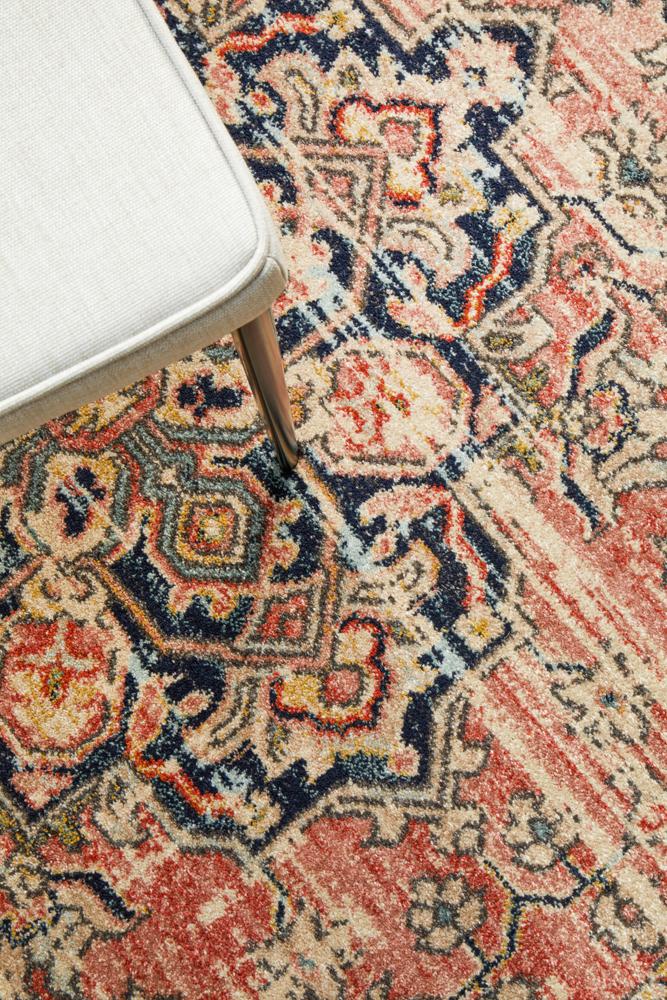 Hot Deal! Legacy Brick Round Polypropylene Rug