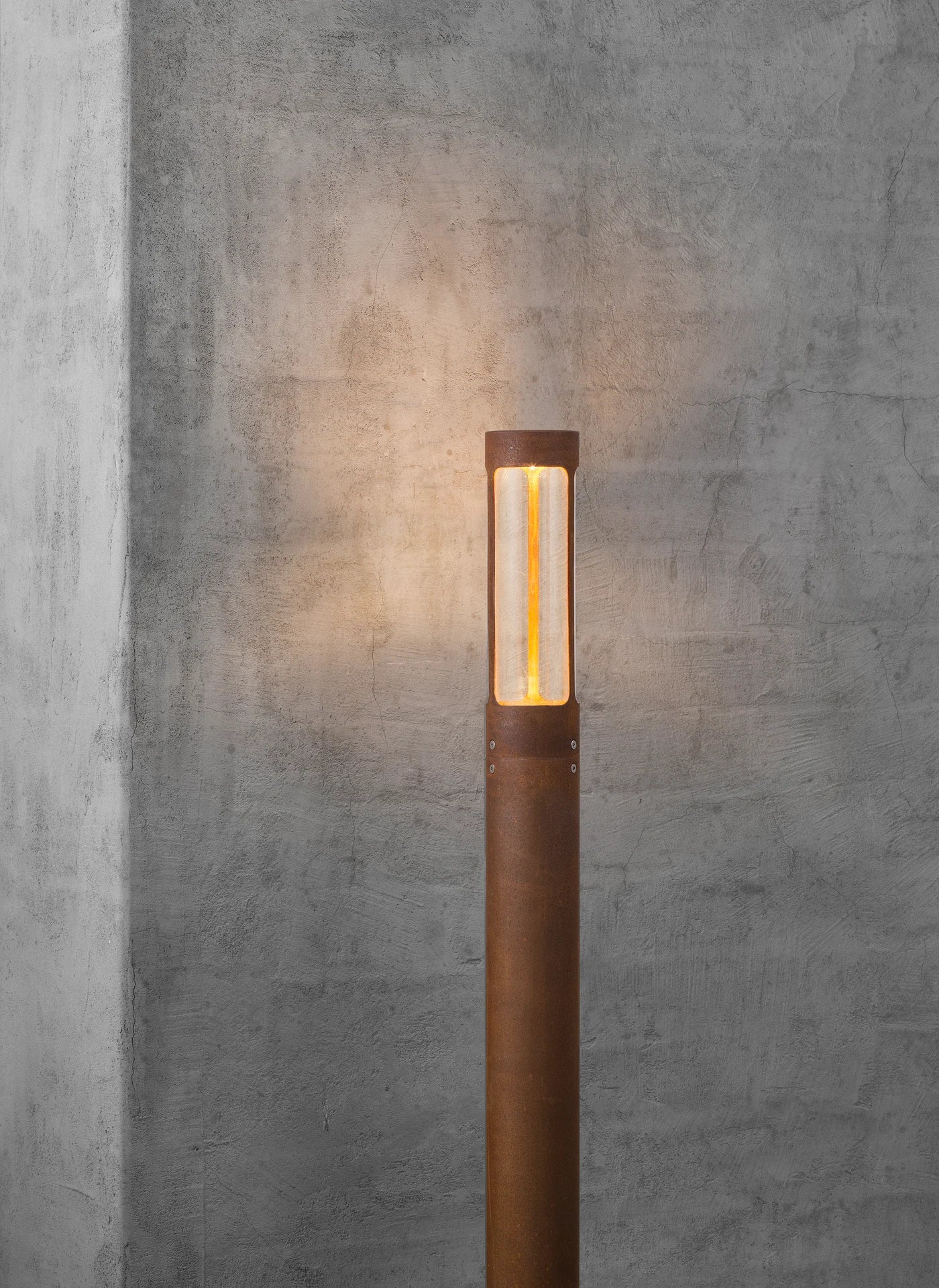 Exclusive Corten Helix Garden Light - Ideal for Outdoor Spaces