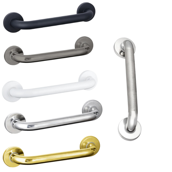 300mm Grab Rail with Optional Colour - Ideal for Assisted Living and Aged Care