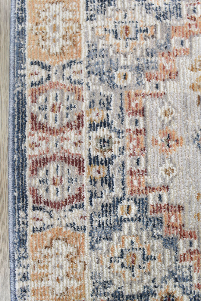Hot Sale! Medina Grey Floral Rug 0320A