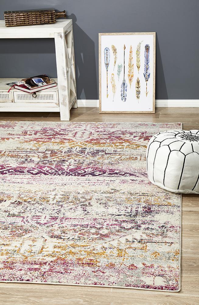 Hot Deal! Museum Lili Fuchsia Polypropylene Rug