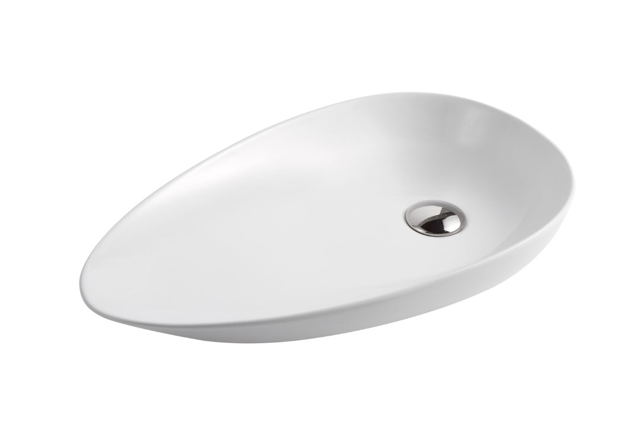 Hot Deal! ABS Oval White Basin (580x365x105)