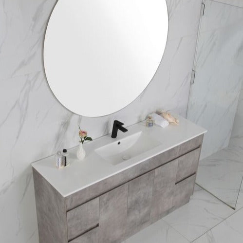 Exclusive LOLA Freestanding Vanity in Stylish Grey - Available in All Sizes