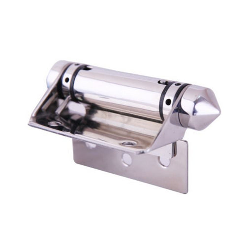 90° Square Post to Glass Pool Hinge with Normal Spring in 316 Stainless Steel