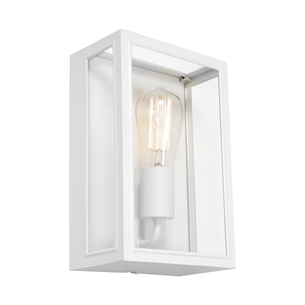 Hot Sale! Harvard 1Lt White Exterior Wall Light for Your Outdoor Space