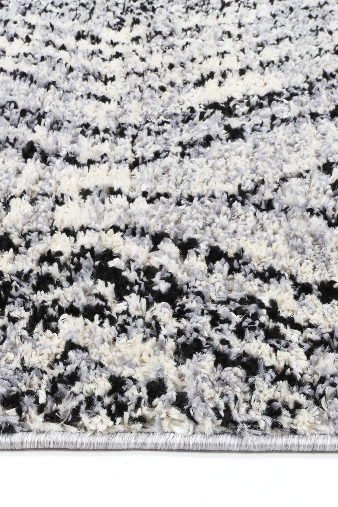 Hot Sale! Myk Geometric Indoor Rug in Black and White for Scandinavian Decor