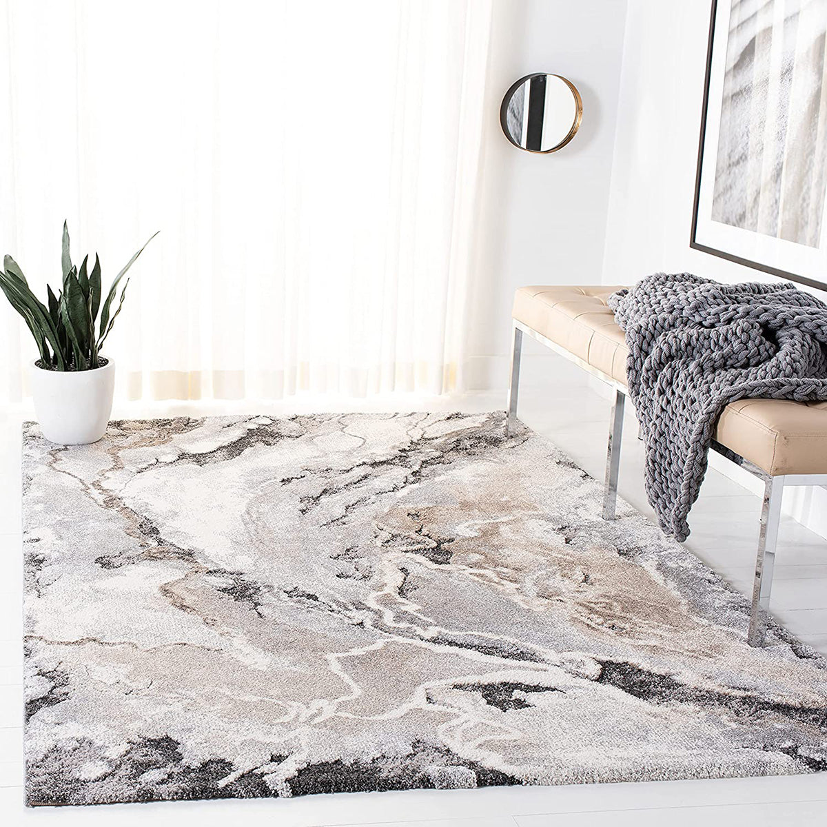 222 Mineral Natural Rug - Stylish and Cosy for Any Space