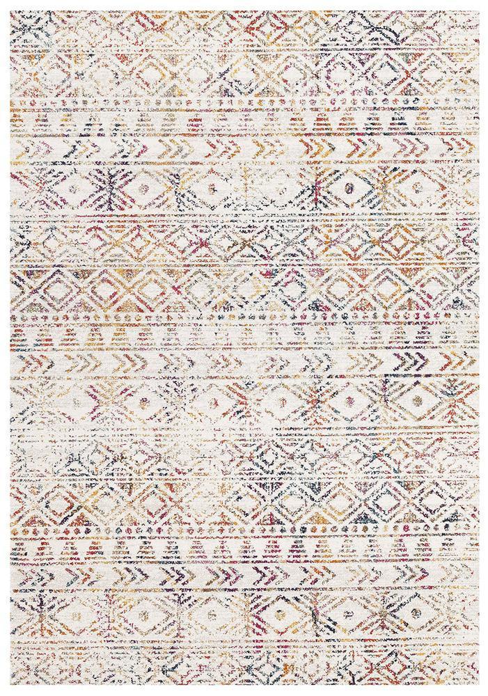 Hot Sale! Oasis Ismail Multi - Colored Rustic Bohemian/Tribal Style Polypropylene Rug from Turkey