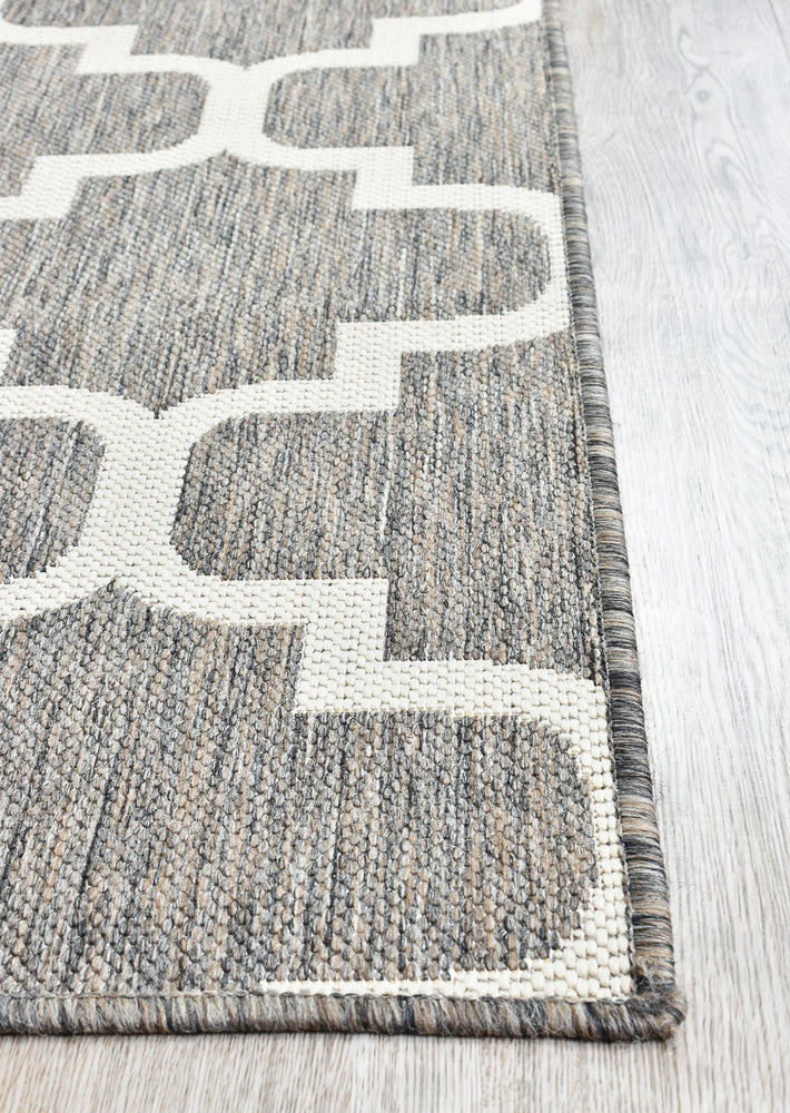 Affordable Alaska Runner Rug in Beige 968 - W71E for Indoor and Outdoor Use