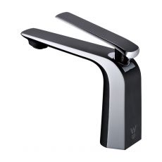 Esperia Bathroom Basin Mixer with Matte Black & Chrome Finish - Great Deal!