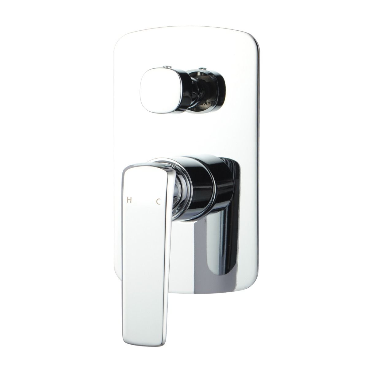 Hot Deal! Esperia Chrome Wall - Mounted Shower Mixer with Diverter
