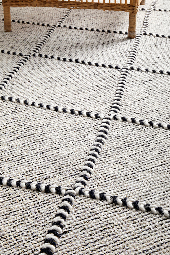 Hot! Maison Jasmin 100% Wool Flatweave Rug
