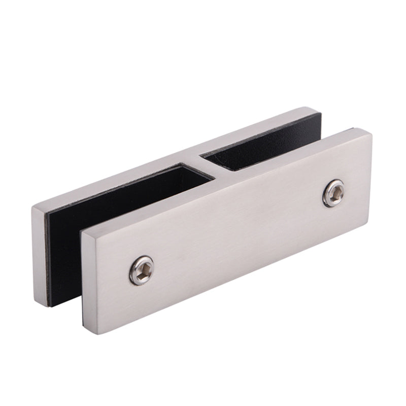 Hot Sale! 180° 30mm Wide Glass-to-Glass Stainless Steel Glass Clamp