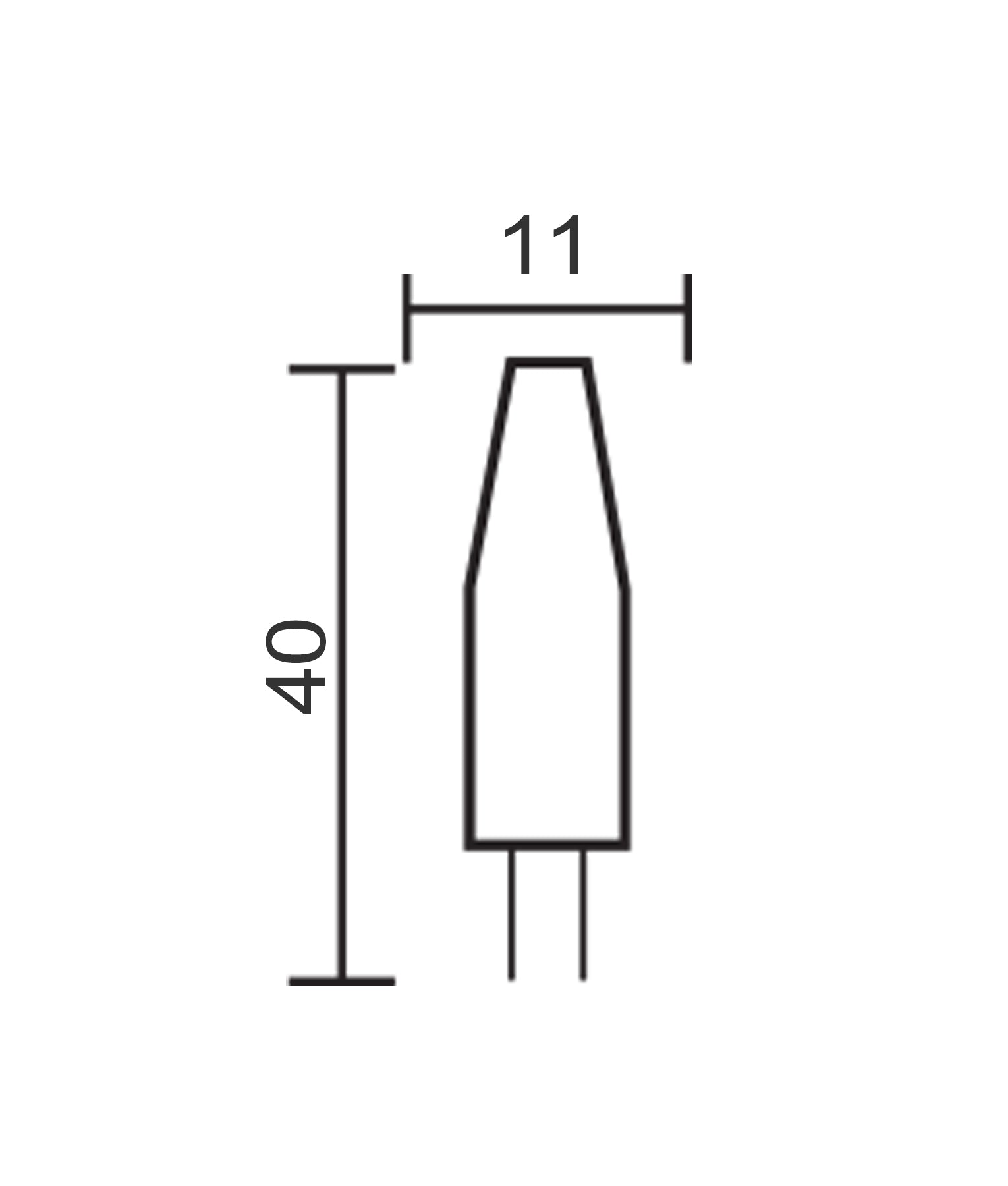 1.6W G4 BI - PIN LED Globe with Clear Silicon Finish