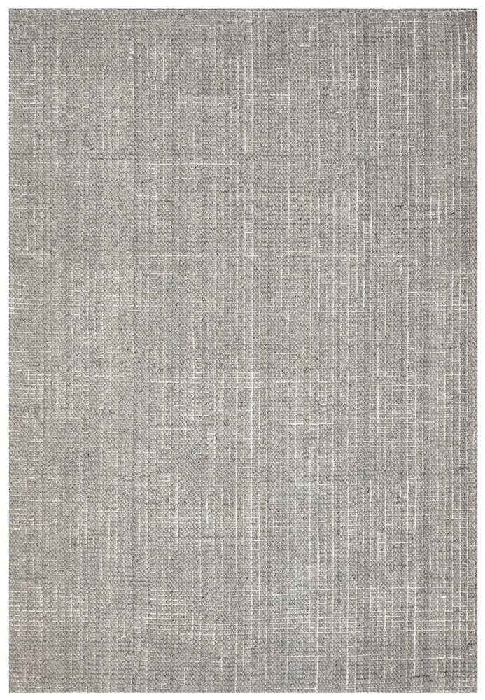 Exclusive Madras Parker Dove Wool & Jute Hand - Loomed Rug for Coastal to Scandinavian Decor