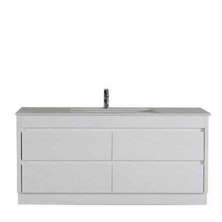 LEONA Freestanding Gloss White Vanity Available in All Sizes