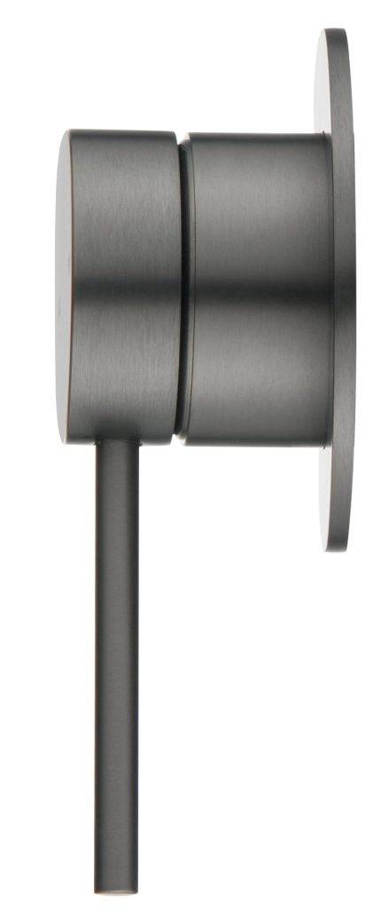Hot Deal! Brushed Gun Metal Mica Shower Mixer for Safer Bathroom Upgrade