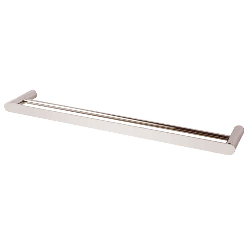 Hot Sale! 800mm Esperia Double Towel Rail in Brushed Nickel for Bathroom