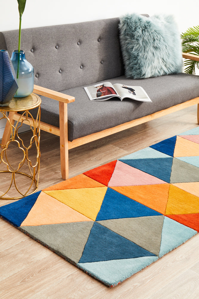 Exclusive Matrix 905 Pure Wool Multi Runner Rug