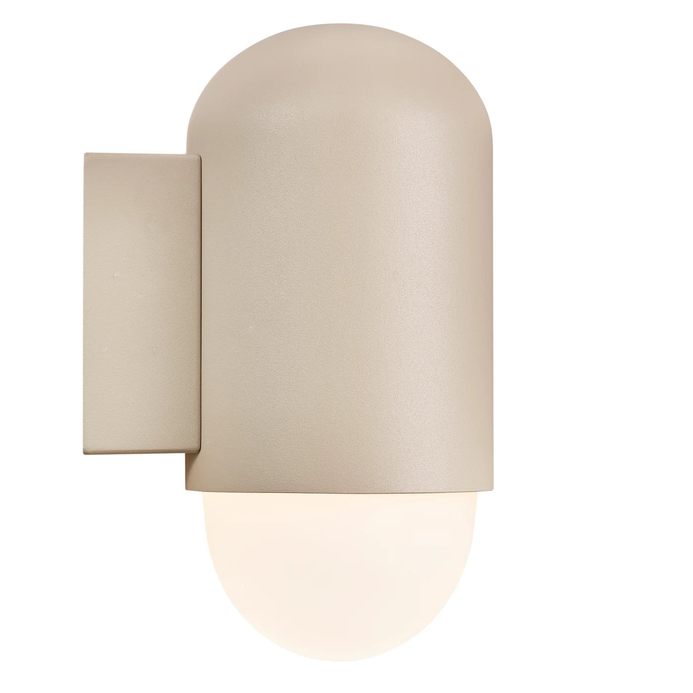 Nordlux Heka Outdoor Wall Light - Black, Grey, Sanded (Sanded Available in April)