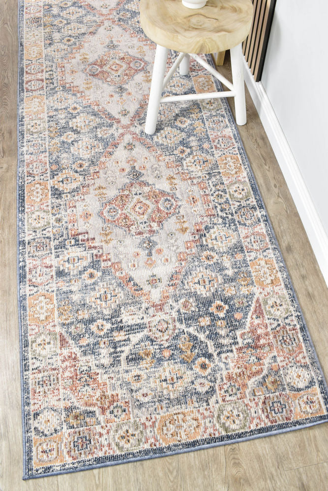 Hot Sale! Medina Grey Floral Rug 0320A