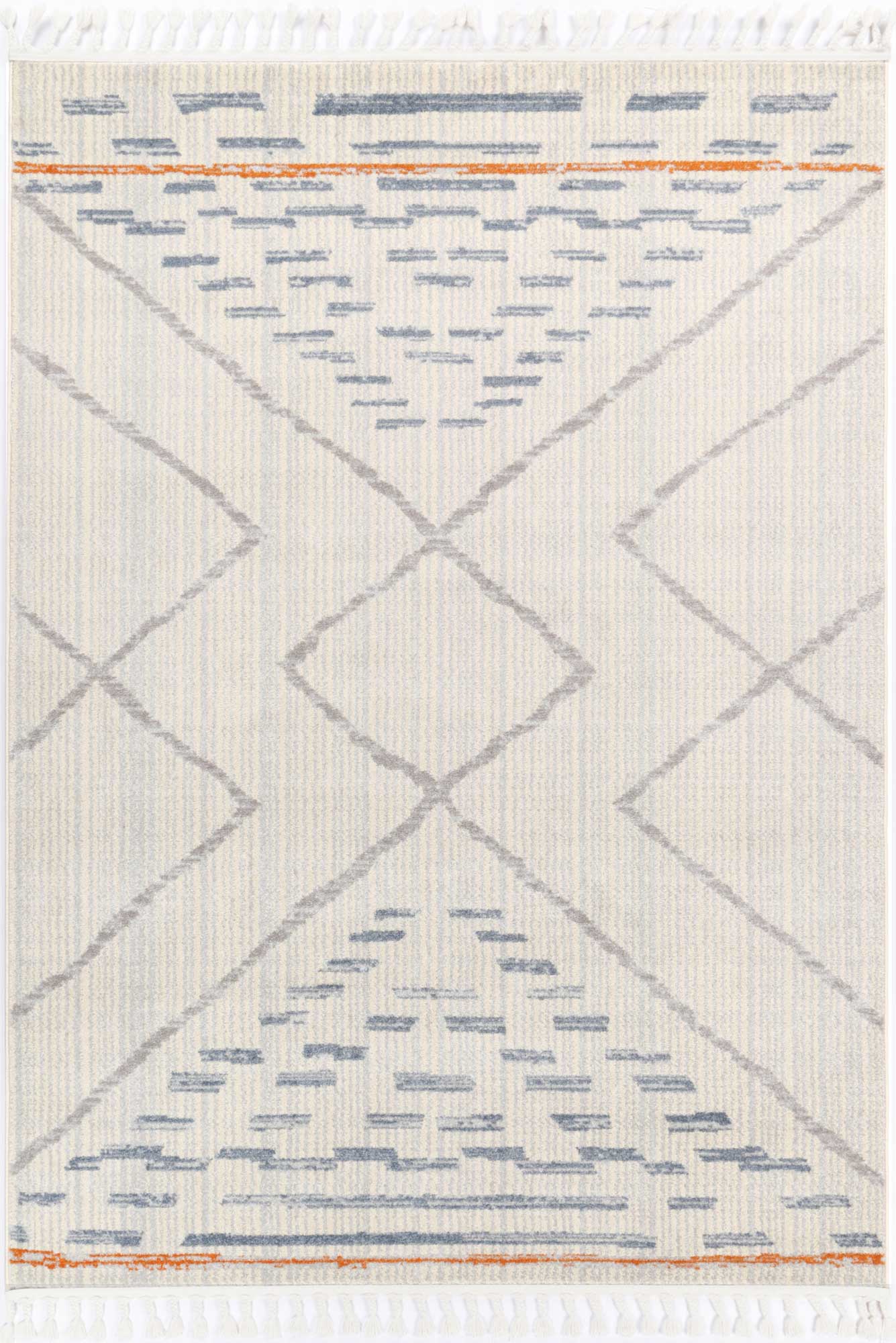 Contemporary Peru Pica Cream Rug with Long - lasting Durability