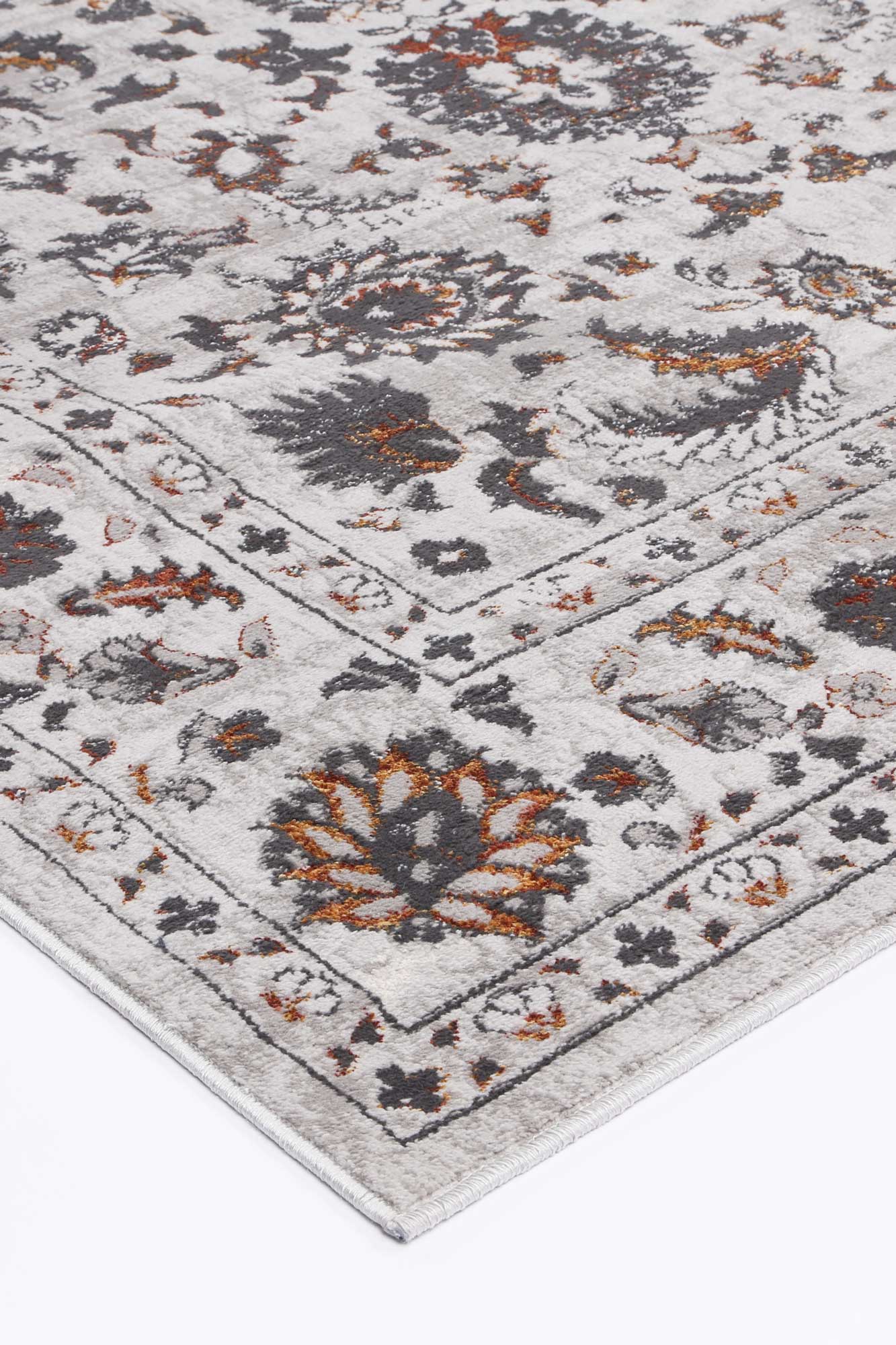 Special Offer! Malo Edward Traditional Ivory and Red Area Rug for Your Home