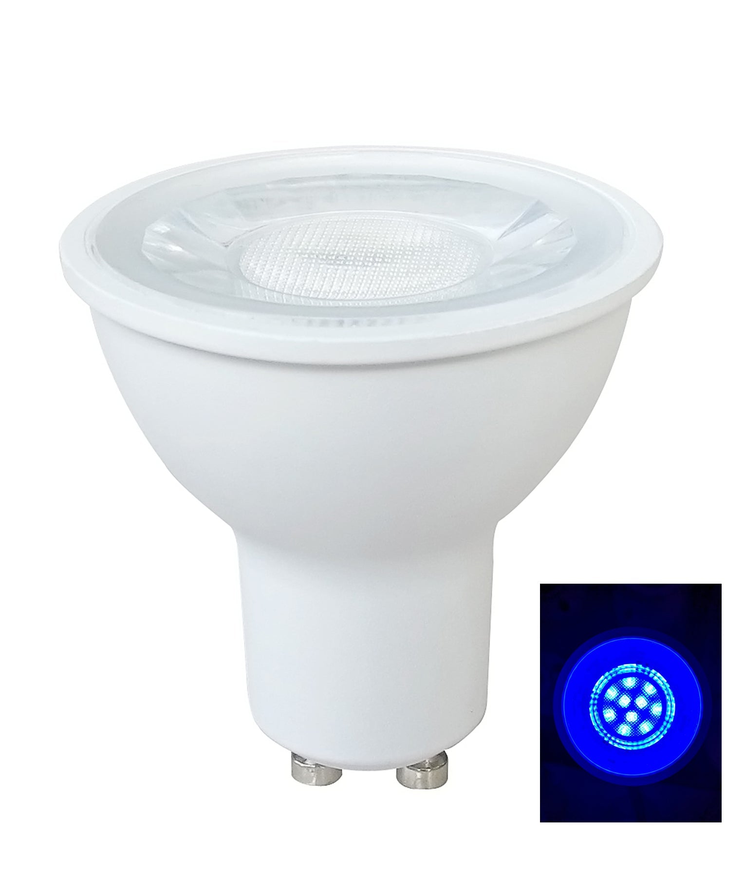5W GU10 Colored LED Globes with 2-Year Warranty
