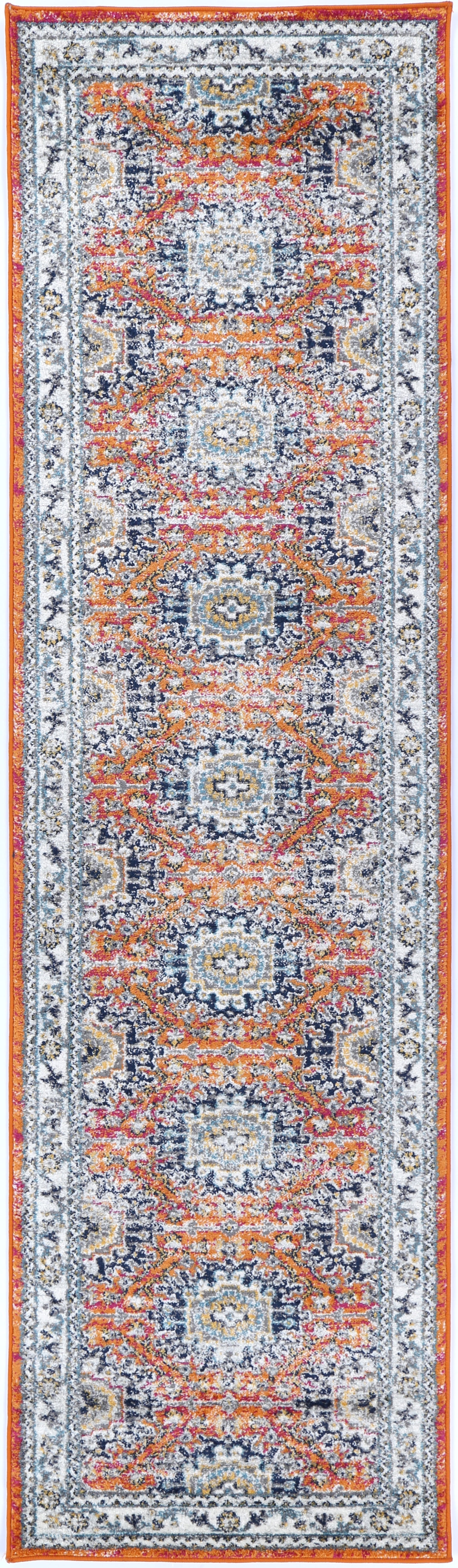 Hot Sale! Traditional Rust Multi Rug from Ligures Collection